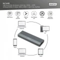 Digitus Obudowa USB 3.1 Typ C na dysk SSD M.2 NVMe 10 Gbps + SATA 6 Gbps aluminiowa, beznarzędziowa 374277