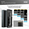 Digitus Obudowa USB 4.0 Typ C na dysk SSD M.2 NVMe 40 Gbps aluminiowa, beznarzędziowa 374285