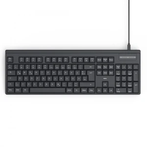 Hama Klawiatura CK-100 przewodowa Czarna