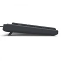 Hama Klawiatura CK-100 przewodowa Czarna 374337