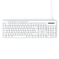 Hama Klawiatura CK-200 przewodowa Biała 374346