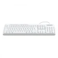 Hama Klawiatura CK-200 przewodowa Biała 374348
