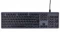 Hama Klawiatura CK-400 przewodowa Czarno-szara 374355
