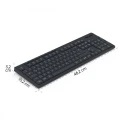 Hama Klawiatura WK-200 bezprzewodowa Czarna 374359
