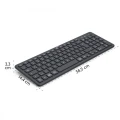 Hama Klawiatura WK-300 bezprzewodowa Czarna 374365