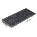 Hama Klawiatura WK-500 multi device Czarno-szara 374371