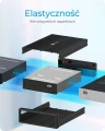 IcyBox Obudowa IB-525-U3 1x5,25 SATA DVD/Blue-Ray, czarna 374444