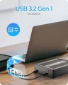 IcyBox Obudowa IB-525-U3 1x5,25 SATA DVD/Blue-Ray, czarna 374445