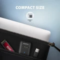 AXAGON ADM2-AM Adapter USB3.2 Gen 2 M.2 NVMe/SATA SSD 10Gbps kabel USB-A 10cm 374496