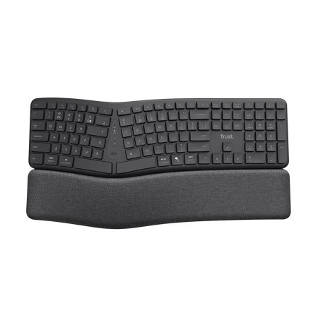 Trust Klawiatura ergonomiczna KEYRA bezprzewodowa