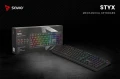Savio Klawiatura mechaniczna STYX Outemu Red Hot Swap RGB 374612