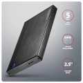 AXAGON EE25-XA6C Obudowa zewnętrzna aluminiowa, USB-C 3.2 Gen 1 SATA 6G 2.5" 5Gbps 374645