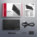 AXAGON EE25-XA6C Obudowa zewnętrzna aluminiowa, USB-C 3.2 Gen 1 SATA 6G 2.5" 5Gbps 374650