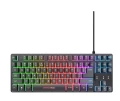 Trust Klawiatura gamingowa podświetlana GTX 833 Thado TKL czarna 374741