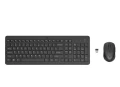 HP Inc. Klawiatura z myszą HP 330 Bezprzewodowa Czarna 374811