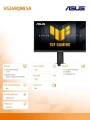 Asus Monitor 23.8 cala VG249QML5A IPS 240Hz HDMIx2 DP 374816