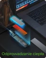 IcyBox Obudowa dysku IB-1826MCL-CU31 M.2 NVMe i SATA obudowa, RGB lighting, USB 3.2 Gen 2, 10 Gbps 374821