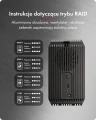 IcyBox Obudowa IB-RD3720-CU3 RAID 2x2,5/3,5 SATA HDD 374833