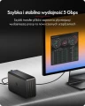 IcyBox Obudowa IB-RD3720-CU3 RAID 2x2,5/3,5 SATA HDD 374835