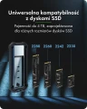 IcyBox Obudowa M.2 NVMe i SATA USB 3.2 Gen 2, 10 Gbit/s IB-1827MCP-C31 374846