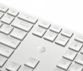 HP Inc. Zestaw klawiatura i mysz 650 bezprzewodowy biały 4R016AA#ABB 374901