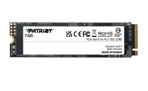 Patriot Dysk SSD 1TB P320 PCIe M.2 Gen3 x4 NVMe 3000/2200MB/s