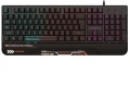 Rebeltec Klawiatura pełnowymiarowa RGB dla graczy SHARK wbudowana podkładka pod nadgarstki, wodoodporna konstrukcja 374977