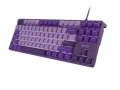 Fury Klawiatura Fury Kanabo K2 US fioletowa podświetlenie mechaniczna 375008