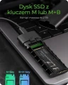 IcyBox Obudowa dysku IB-1806MT-CU31 M.2 NVMe SSD 10 Gbps 375040