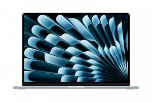 Apple MacBook Air 15.3 cala: M5 10/10, 24GB, 1TB SSD, bez zasilacza - Błękitny