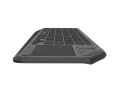 Natec Klawiatura smart TV Turbot 2 slim bezprzewodowa BT+2.4GHZ 375166