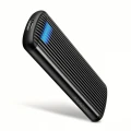 AXAGON EEM2-SC Obudowa zewnętrzna aluminiowa bezśrubowa USB-C 3.2 Gen 2 10Gbps - M.2 NVMe SSD, długość 30 do 80 mm szary 375210