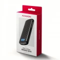 AXAGON EEM2-SC Obudowa zewnętrzna aluminiowa bezśrubowa USB-C 3.2 Gen 2 10Gbps - M.2 NVMe SSD, długość 30 do 80 mm szary 375220