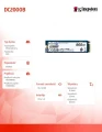 Kingston Dysk SSD DC2000B 960GB PCIe 4.0 NVMe M.2 375226