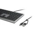 Kensington Klawiatura przewodowa KB515 EQ USB-C/USB-A 375250
