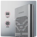 AXAGON EEM2-20GD Obudowa zewnętrzna aluminiowa USB-C 3.2 Gen2x2, Dual NVMe M.2 SSD 20gbps, Clone Master 375263