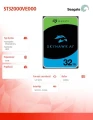 Seagate Dysk twardy SkyHawk AI 32TB 3,5'' ST32000VE000 375279