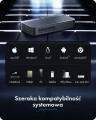 IcyBox Obudowa z 80 Gbps IB-1980M-80G Thunderbolt 5 M.2 NVMe SSD 375420