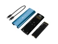 Natec Obudowa SSD zewnętrzna RHINO M.2 NVME USB-C 3.2 horizon blue 375515