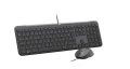 Logitech Zestaw klawiatura i mysz MK620 for Business Wired Combo Graphite US 375583