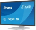 IIYAMA Monitor 24 cale  T2452MSC-W2AG 10PKT,POJ,IPS,HDMI,DP,420cd, biały 375718