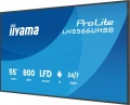 IIYAMA Monitor profesjonalny 55 cali LH5566UHSB-B1AG 4K, VA, A14, 800cd, 5000:1, 6,5ms,    2xHDMI, USB-C, RJ45, 2xUSB, 2x10W, WiFi, iiSignage2 4/32GB 375746