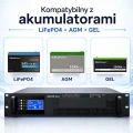Qoltec UPS Pure Sine Wave do RACK | 5kVA | 5000W | PF1.0 | LCD | EPO |  USB | On-line 376160