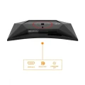 AOC Monitor 27 cali C27G4Z2 Curved VA 260Hz HDMIx2 DP HAS 376360