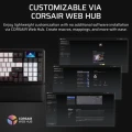 Corsair Klawiatura gamingowa Vanguard 96 MLX Plasma czarna 376522
