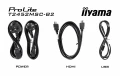 IIYAMA Monitor 24 cale T2452MSC-B2 10 PKT. POJ, IPS, HDMI, DP, 1300:1, 5ms 376644