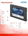 Patriot Dysk SSD 240GB Burst Elite 450/320MB/s SATA III 2.5 376956