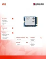 Kingston Dysk SSD NV3 1TB M.2 2230 PCI-e 4.0 NVMe 6000/4000 377051