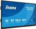 IIYAMA Monitor 86 cali TE8613A-B3AG INFRARED, 40pkt, IPS, 4K, 7H, 500cd/m2, WiFi, USB, ANDROID 14, Google EDLA, 2x20W, uchwyt śwcienny 377072