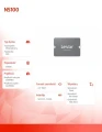 Lexar Dysk SSD NS100 256GB SATA3 2.5 520/440MB/s 377239